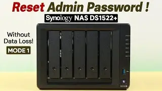 Reset Synology NAS DS1522+ Admin Password Without Losing Data!
