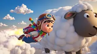 Jetpack Joyride Baby Pilot Flew Into Bubbles AV1 | Kids Songs & Nursery Rhymes