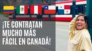¡LLEGA DIRECTO CON TRABAJO A CANADÁ! Si tienes estas profesiones