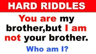 Hard Riddles That You Cannot Answer | Brain Brilliance