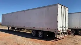 Lufkin Semi Van Trailer