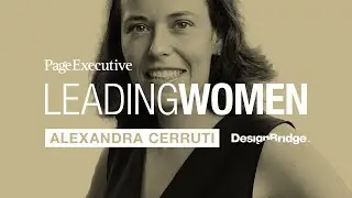 Leading Women with Page Executive | Alexandra Cerruti, Managing Director at Design Bridge