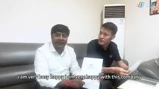 TS laser- Evaluation from our Indian customer