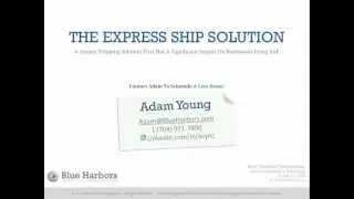 Native SAP Shipping Solution - Connect SAP to FedEx, UPS, DHL and USPS