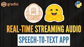 Real-Time Live Speech-to-Text | Streaming ASR Gradio App with Hugging Face Tutorial