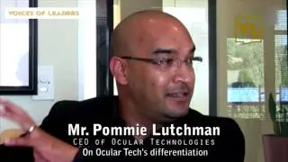 Top executive: Pommie Lutchman, CEO, Ocular Technologies, South Africa