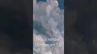 render shot clouds by Embergen #clouds #embergen #music