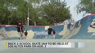 Los Altos Skate Park holding back to school event