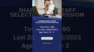 Jharkhand JSSC Laboratory Assistant Competitive Examination | JSSC Recruitment 2023
