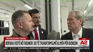 &ldquo;Revolucion fiskal&rdquo;, Berisha vizit&euml; n&euml; fasoneri: Do t&euml; transformojm&euml; klim&euml;n p&euml;r biznesin