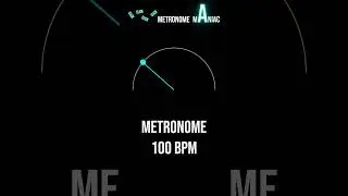 METRONOME 100 BPM 🎶 #shorts