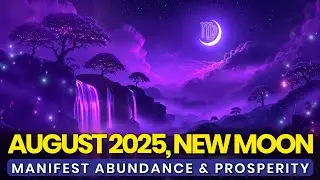 August 2025, New Moon: Manifest Abundance & Prosperity with the Virgo New Moon (888Hz)