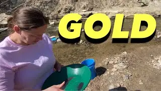 Makro nokta gold kruzer  - sluicing for gold