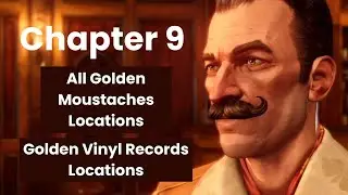 Agatha Christie Death on the Nile Chapter 9 All Golden Moustaches and Golden Vinyl Records Locations