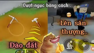 ⛓️ Mình VƯỢT NGỤC bằng những cách khác nhau 😎 | Roblox Dig To Escape