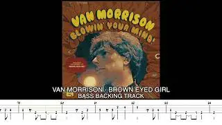 VAN MORRISON - Brown Eyed Girl [BASSLESS BACKING TRACK + TAB]