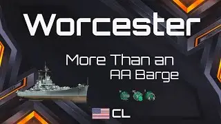 USS Worcester - Reteaching Myself This Ship - World of Warships Blitz