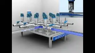 DONJOY sanitary/hygienic butterfly valve workign video