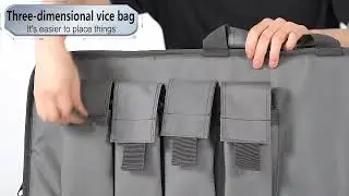 Tactical gun bag, powerful beyond imagination! A must-have for gun enthusiasts!
