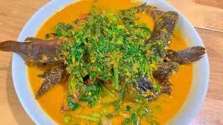 MASAK GULAI DAUN PAKIS PAKAI IKAN SALE