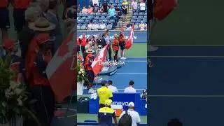Greatest Canadian Tennis player #toronto #canadianopen #tennis