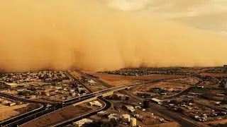[4K] Mavic 2 Zoom 2020 Arizona | Amazing Monsoon Footage