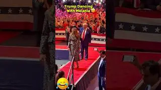 Donald Trump & Melania -Dancing 🕺🕺 #donaldtrump #trumpnews #trump #trump2025 #usa #maga #shorts