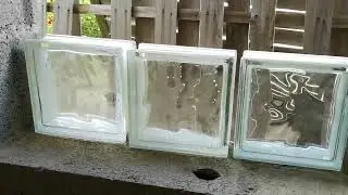 #Pose de bloc en verre 1&egrave;re partie  Papi Corse bricole 17 5 24