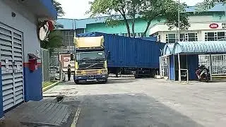 Truck Stuck | Volvo Longest Container Truck | Amazing Driver Skills | Forklift operator 