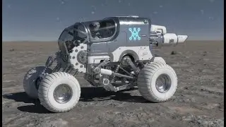 Space 4WD ,#nanobananatutorial #klingai #sketch #akinvong #conceptdesign #VehicleDesign #4wd