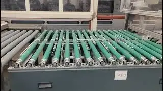 SANKEN Glass fully-automatic silk screen printing lines, 5 colors printing continues.