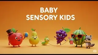 Baby Party Sensory - Dancce Fruit Sensory Party Smoothie  Animation Happy Holidays Kids🍉🥕 🍌