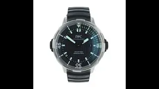 IWC Aquatimer Pre Owned Watch Ref IW358002