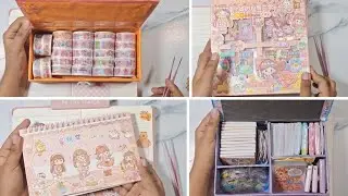 Cute Journal Sticker😍cute journal😍journal sticker decoration😍journal with me😍beautiful sticker book😍