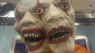 Spirit Halloween at night in Hagerstown Md 