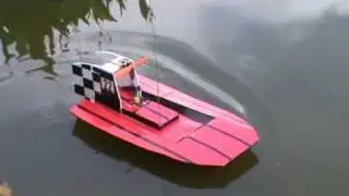 Aerobarco de Depron Rc III, motor inrunner
