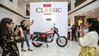 The NEW Hero Classic 125cc Is a Game Changer!🔥 Looks Like a Retro Beast, Rides Like a Dream