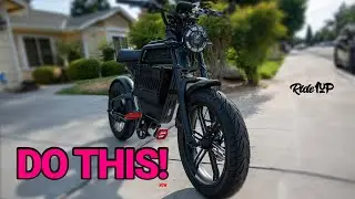 Ride1Up 72v Revv1 TIRE UPGRADE - NO FLATS EVER!