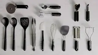Amazoncom OXO Good Grips 15 Piece Everyday Kitchen Utensil Set Silver Home  Kitchen