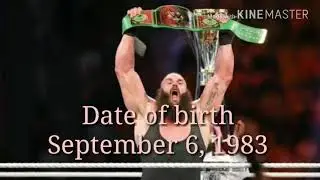 Braun strowman biography real name height weight income networth