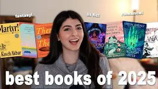 my favorite books of 2025 (+ 2 honorable mentions!)