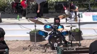 3歳　ドラム　『となりのトトロ』 Otonori