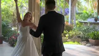 Brianna + Jalen's Wedding First Dance at Rockledge Gardens in Central Florida