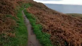 Walking from Pendeen Lighthouse along South West Coast Path to Lower Boscaswell Cliffs