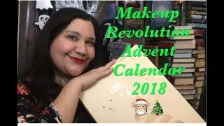 Makeup Revolution Advent Calendar 2018!!! My First Advent Calendar!!