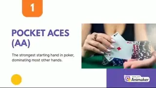 Most powerful hands in Texas Holdem preflop