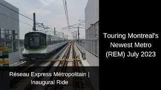 Onboard Montreal&rsquo;s Soon to Open Metro | REM South Shore