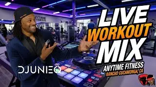 LIVE GYM DJ MIX 🔥 High Energy Workout Mix | New & Old School | DJ UnieQ | Anytime Fitness