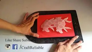 Parchment Craft Paper | Pergamano | Part 2 Of 2 | Sketching | Cutting | CraftReliable