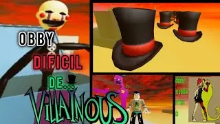 OBBY de Roblox de... &iexcl;&iquest;VILLAINOUS?! | Black hat organization test Obby ( Maxblazx70 )